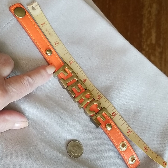 RETRO ORANGE FIERCE Bracelet - Picture 2 of 5